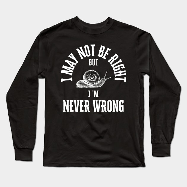 Never-not-funny Long Sleeve T-Shirt by WordsOfVictor
